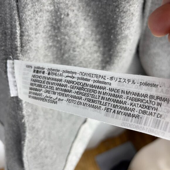 ZARA Menswear’s Belted Spring Oversized Lapel Collar Gray Blazer Coat‎ Size M - Picture 9 of 10